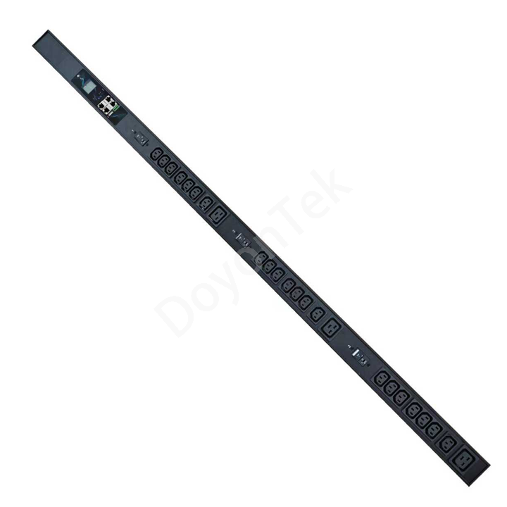 24-Port Intelligent Switched PDU | 19" Rack Smart Monitoring & Remote Control | DoyonTek