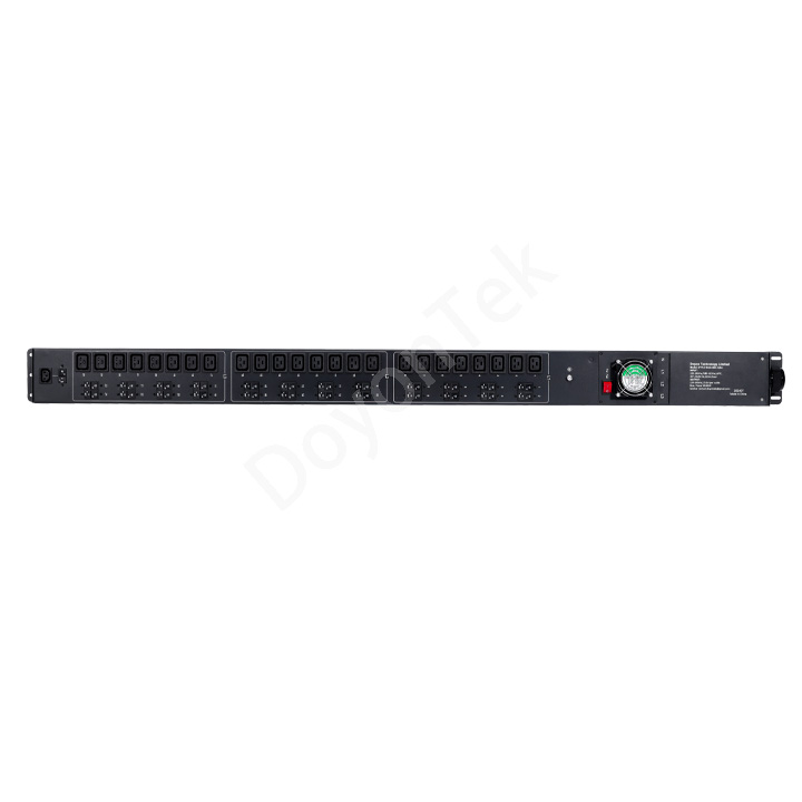 3 Phase 150A PDU Front View with Air Switches