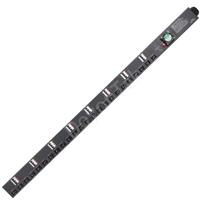 250A Telecom PDU with 24 PA45 Connectors