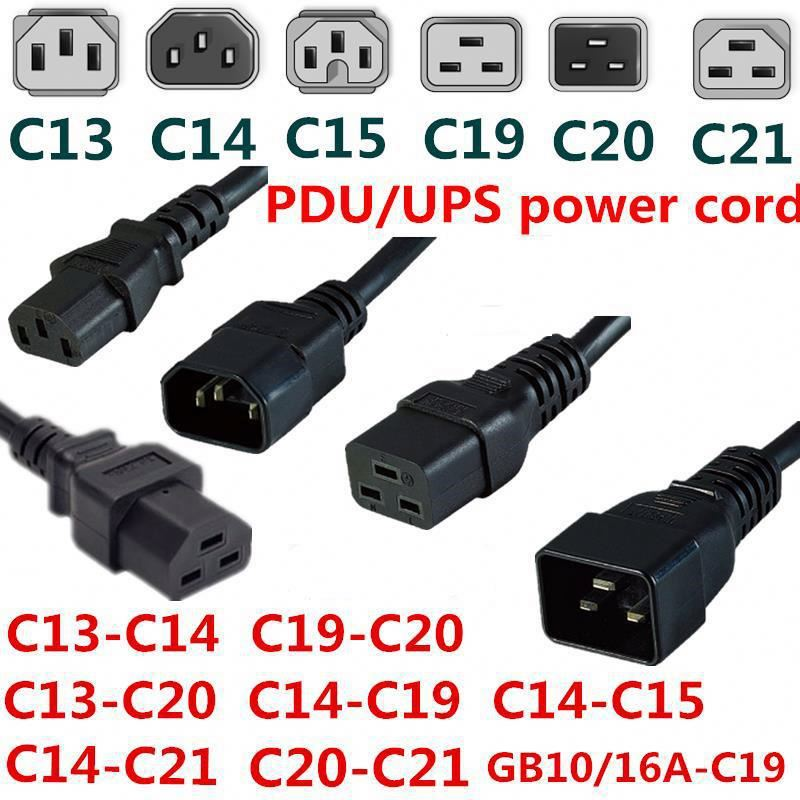 Cable connectors C13 C14 C19 C20