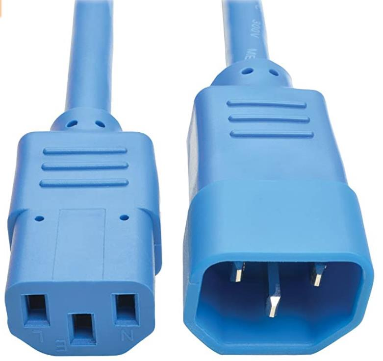 DoyonTek Heavy Duty 14AWG C13 to C14 PDU Extension Cord for Servers