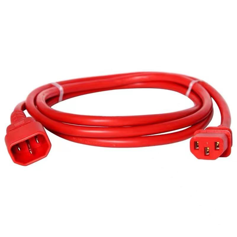 DoyonTek Heavy Duty 14AWG C13 to C14 PDU Extension Cord for Servers